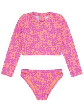NWOT Feather 4 Arrow Waves 4 Days Rashguard Bikini - Flower Power Sz 5